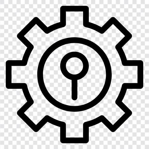 Keyhole Kamera, Keyhole Viewer, Keyhole symbol