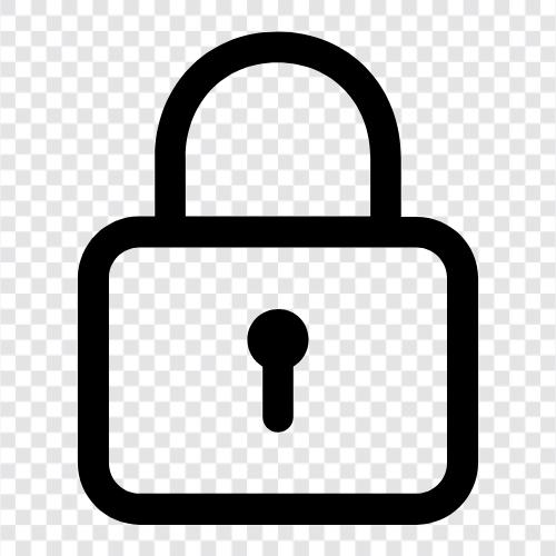 keys, security, door, lock locked Значок svg