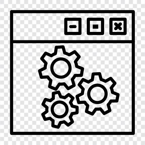 KeywordForschung, KeywordOptimierung, SeiteOptimierung, SEO symbol