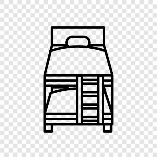 kids, bedroom, beds, kids beds icon svg