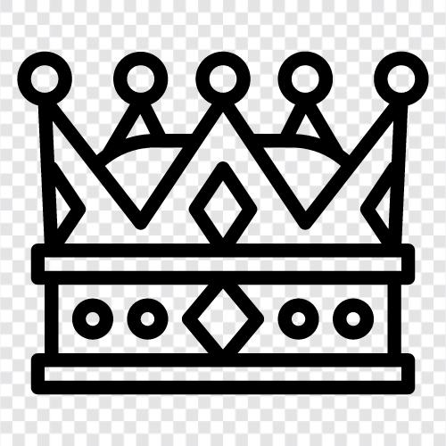 king, queen, nobility, royalty icon svg