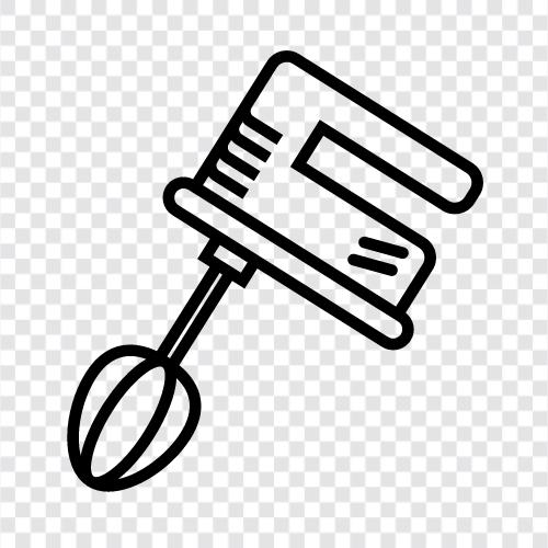 kitchen aid hand mixer, kitchenaid mixer, food processor, blender icon svg