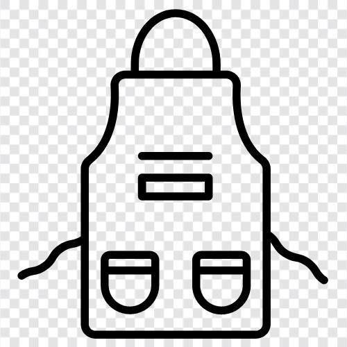 kitchen apron, baking apron, cook s apron, chef s icon svg