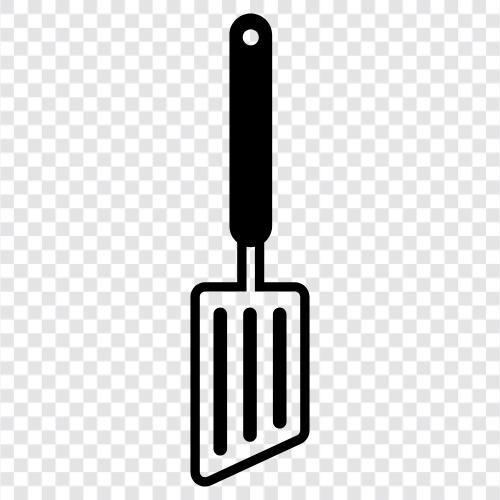 kitchen, cooking, stirring, scraping icon svg