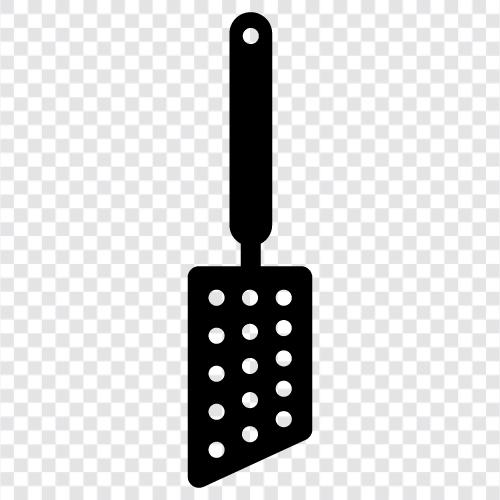Küchenutensil, Spatel, Pfannkuchen Spatel, Flipping Spatel symbol