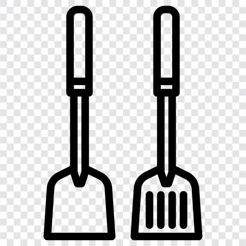 Küchenutensil, Kochutensil, Küchenwerkzeug, Kochwerkzeug symbol