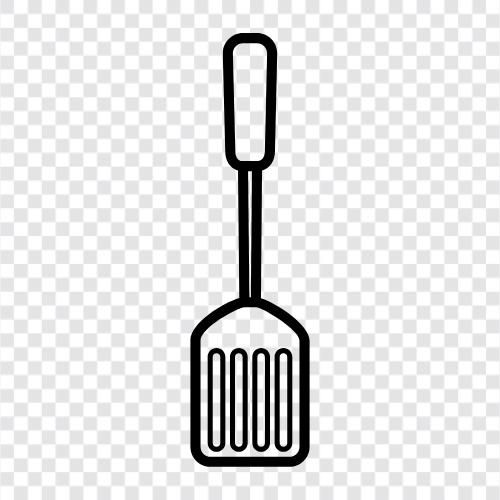 kitchen utensils, cooking utensils, kitchen tools, Spatula icon svg