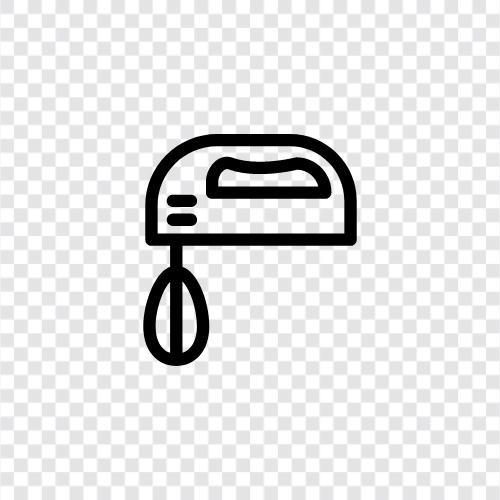 kitchenAid, KitchenAid Stand Mixer, hand mixer attachments, hand mixer icon svg