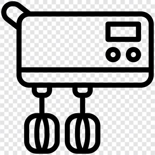 kitchenaid, kitchen, mixer, handheld icon svg