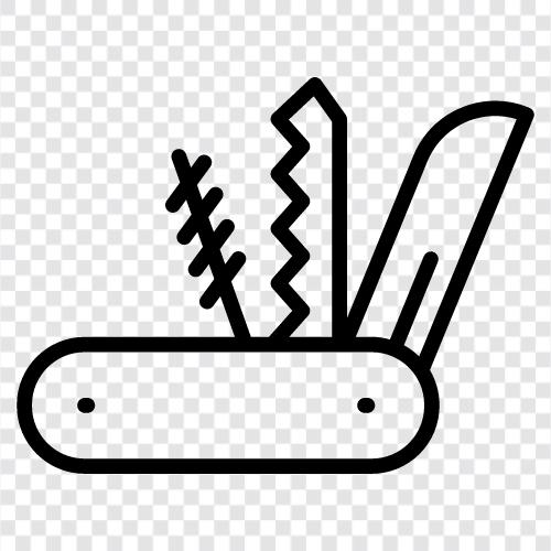 knife, pocket knife, knife set, pocket knife set icon svg