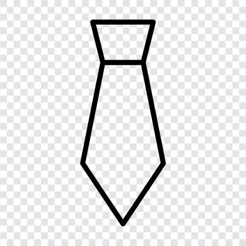 Knoten, Krawattenknoten, Krawattenkette, Krawatte symbol
