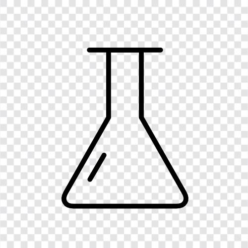 laboratory beaker, flasks, beaker, glass icon svg