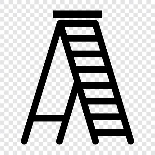 Ladder Rack, Ladder Stand, Ladder Safety, Ladder R icon svg