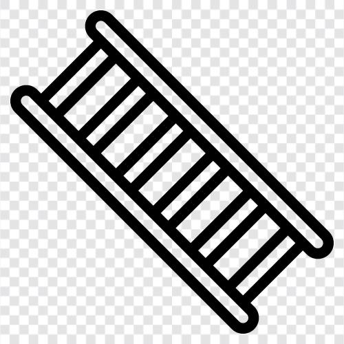 laddering, ladders, step ladder, stepladder icon svg