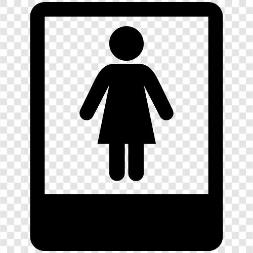 lady s bathroom, female bathroom, woman s bathroom, ladies bathroom icon svg
