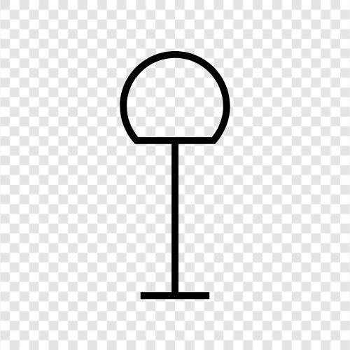 Lampen, Stehleuchten, Tischlampen, Stehlampen symbol