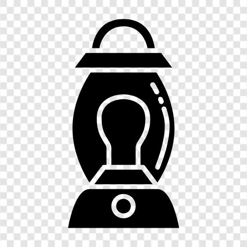 lanterns, light, illumination, flame icon svg