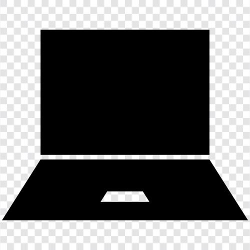 LaptopBatterie, LaptopStrom, LaptopVirus, LaptopKühlung symbol