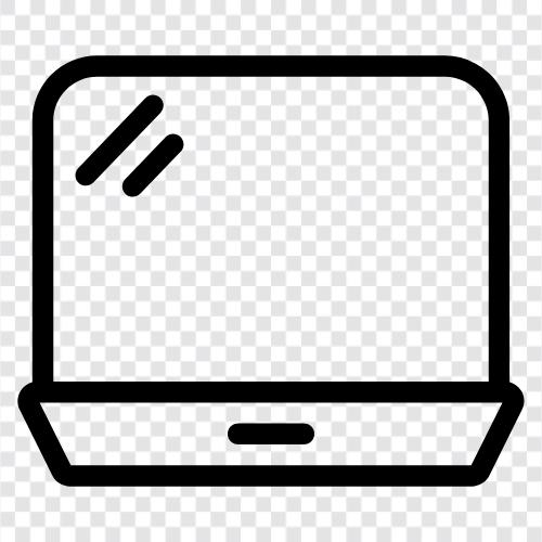 LaptopComputer, Notebook, Computer, tragbaren Computer symbol