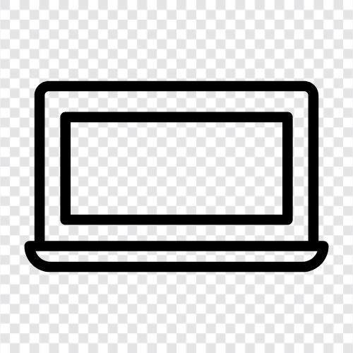 laptop computer, laptop usage, laptop battery, laptop replacement icon svg