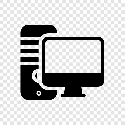 laptop, computer software, computer security, computer parts icon svg
