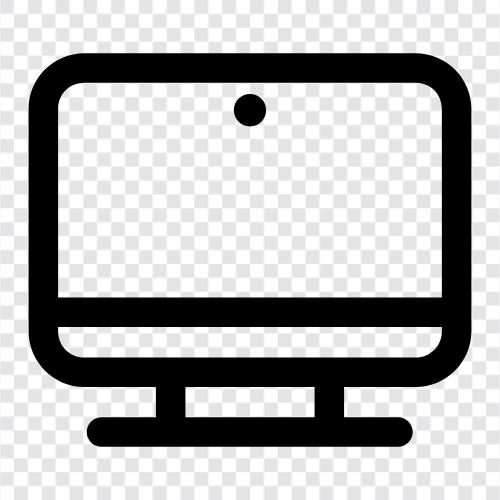 Laptop, Computer, digital, Anzeige symbol