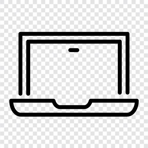 laptop, apple, computer, apple macbook icon svg