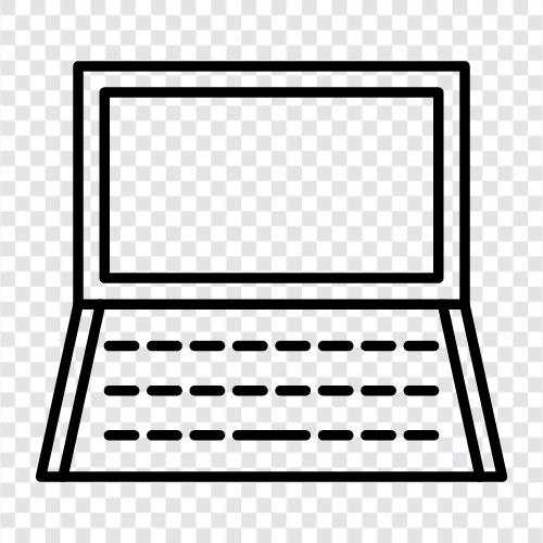 Laptops, Computers, Notebooks, Ultrabooks icon svg