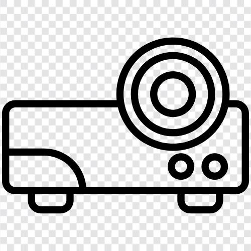 laser, home theater, projector screen, portable projector icon svg