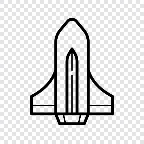 launching, space, astronomy, exploration icon svg