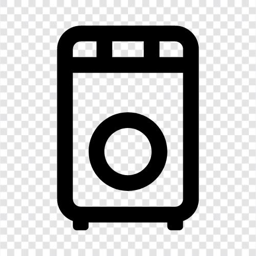 Laundry, Dirty, Clothes, Machine icon svg