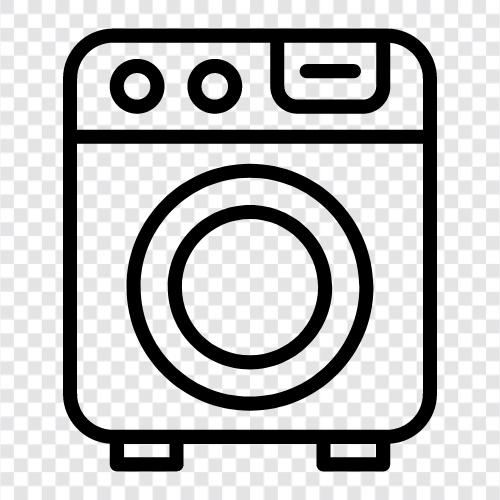 laundry machine, machine, washing machine, wash machine icon svg