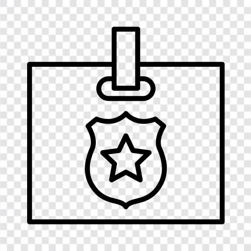 Law Enforcement, Investigation, Crime, Police Officer icon svg