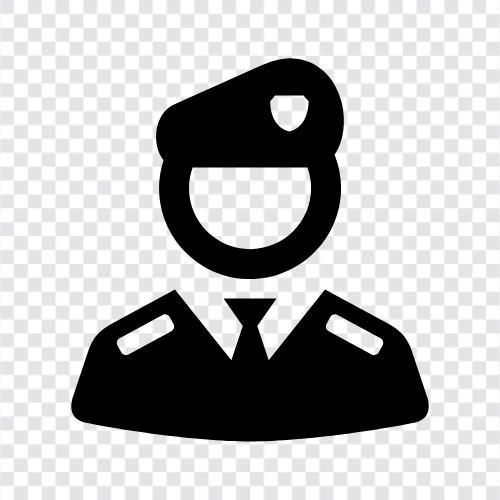 leader, military, officer, general icon svg