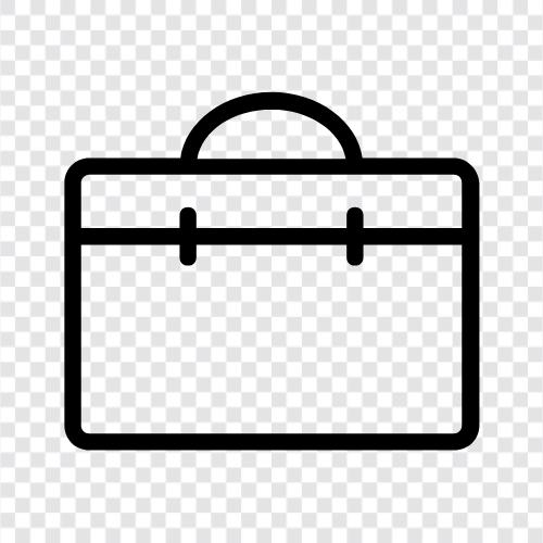 leather, briefcase, shoulder, messenger icon svg