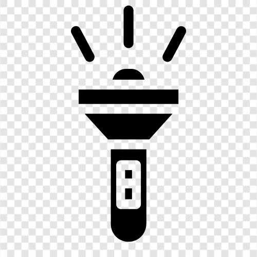 LED, tactical, pocket, headlamp icon svg