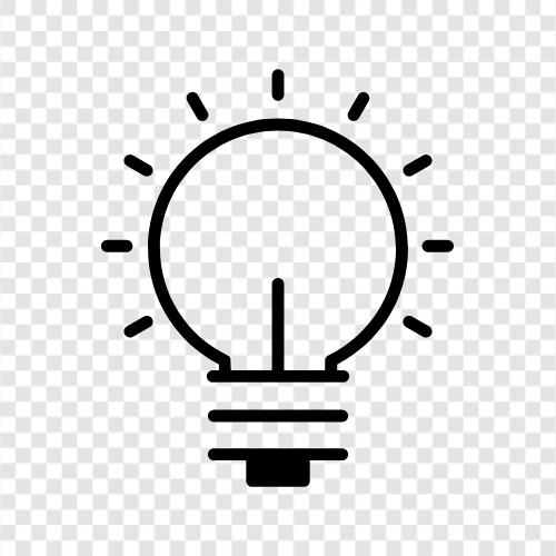 LED, CFL, Incandescent, Xenon Light Bulb icon svg