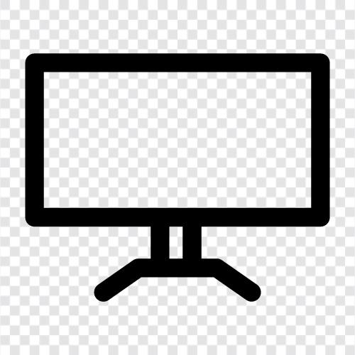 led hd, high definition led, led monitor, led tv icon svg