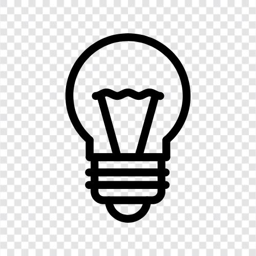 led light bulb, led light bar, led light strips, led light icon svg