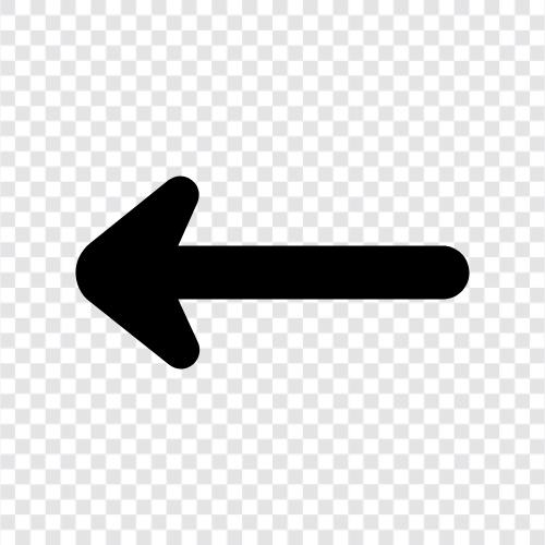 left arrow, arrow left, left arrow symbol, left arrow key icon svg