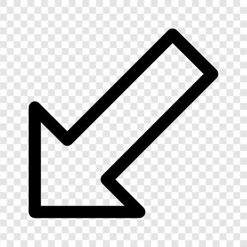 Left Arrow Key, Keyboard Left Arrow, Keyboard Left Arrow Key, Left Down Arrow icon svg