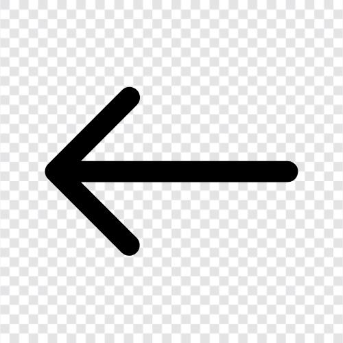 left arrow key, left arrow key shortcuts, left arrow icon svg