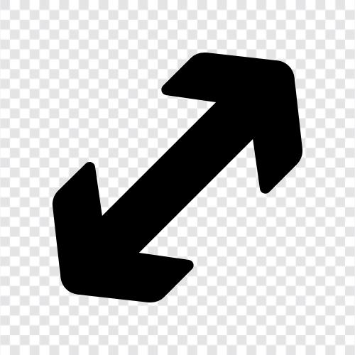 left directional arrow, right directional arrow, up directional arrow, down directional arrow icon svg