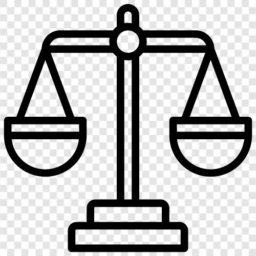rechtliches Wiegen, rechtliche Maße, rechtliche Gewichte, rechtliche Maßnahmen symbol