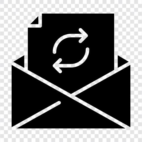 mektup, eposta, posta, paket ikon svg