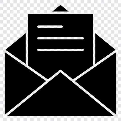 Brief, Korrespondenz, Post, Lieferung symbol