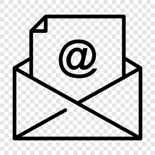 Brief, Briefumschlag, Post symbol