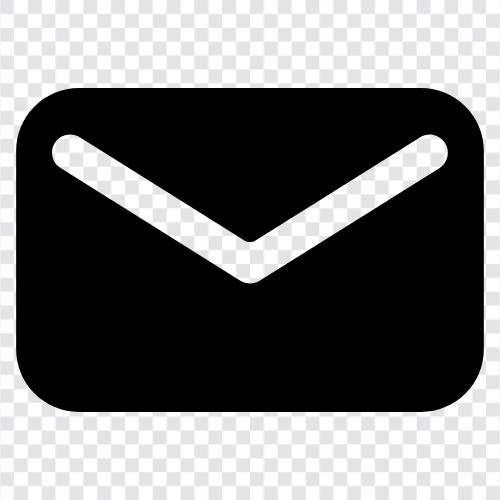 Brief, Post, Briefkasten, Briefumschlag symbol