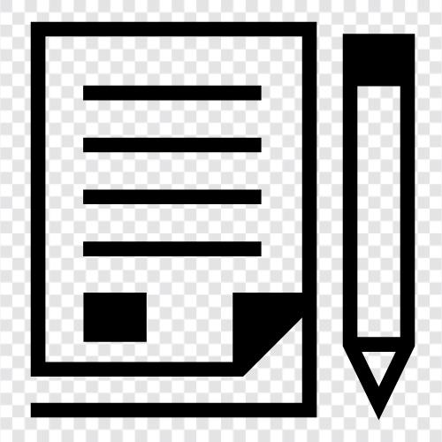 Letter, Writing, Paper, Printing icon svg