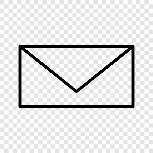 Brief, Post, Kurier, Briefpapier symbol